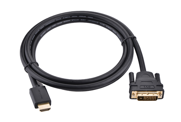 Cáp DVI ( 24+1) to HDMI UGreen dài 10m 10138
